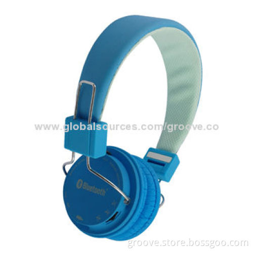 Lightweight Foldable Stereo Bluetooth Headset for Cellphones/iPhone/iPad with 10m Range